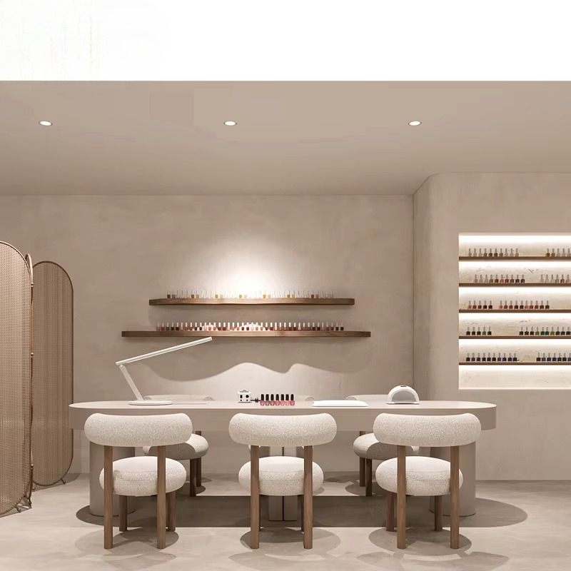 Interior Design Nail Salon - Lüks tırnak salonu mobilyaları, spa güzellik