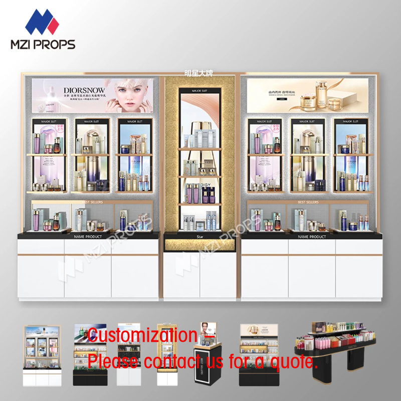 Interior Design Exhibition - Özel Tasarım Kozmetik Mobilyaları LED Aydınlatmalı