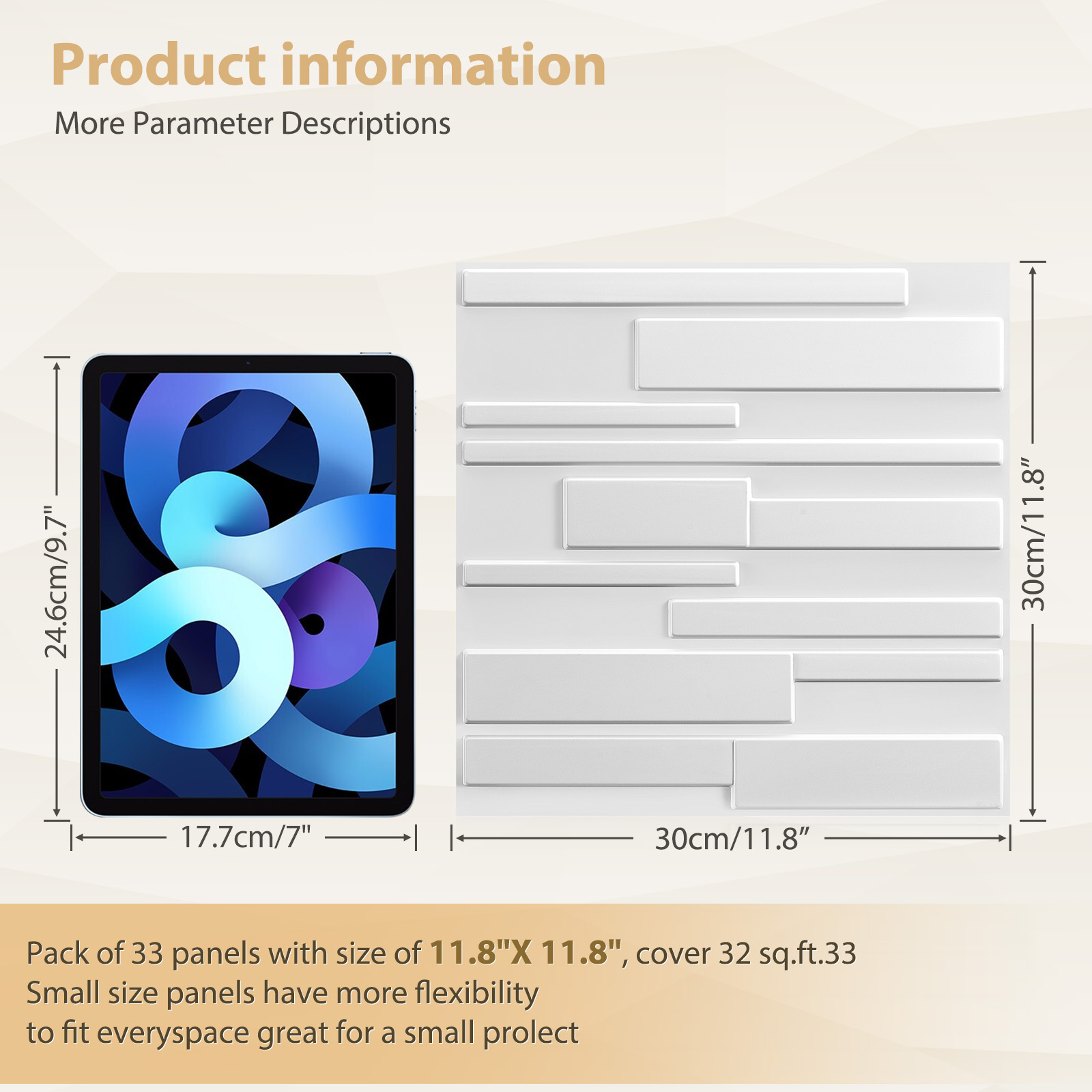 KUUJOJO 3D dokulu duvar paneli - Wall Panel 3D Texture incelemesi ve fiyatı