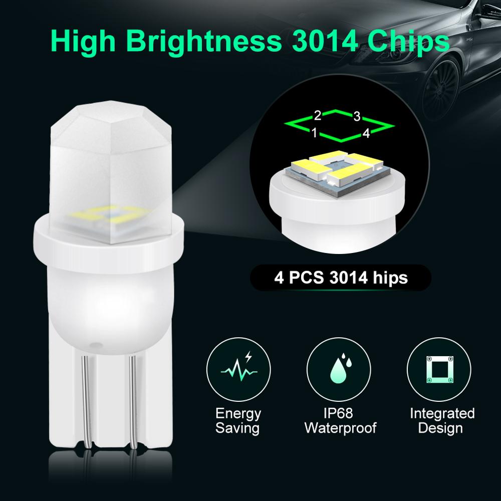 10 adet Seramik T10 W5W LED Am - Interior Design Elements incelemesi ve fiyatı