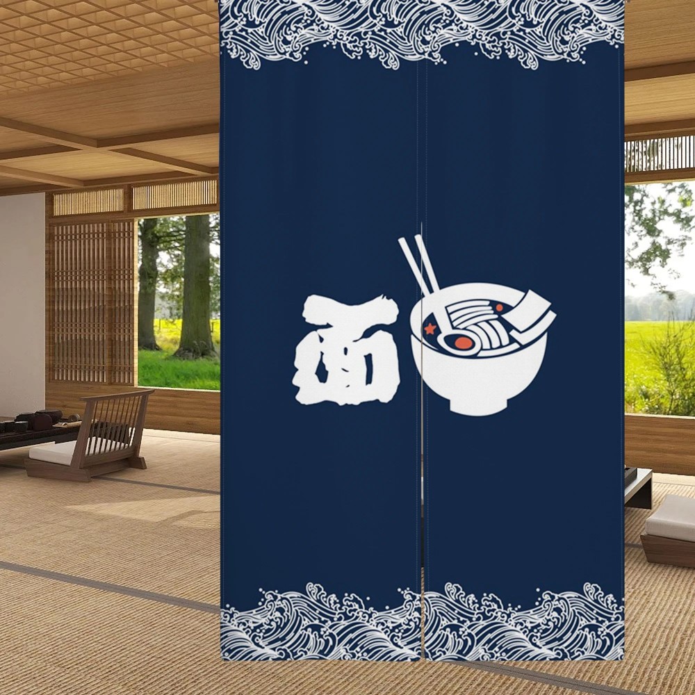 Japon Keten Kapı Perdesi Fuji  - Interior Design Youtube incelemesi ve fiyatı