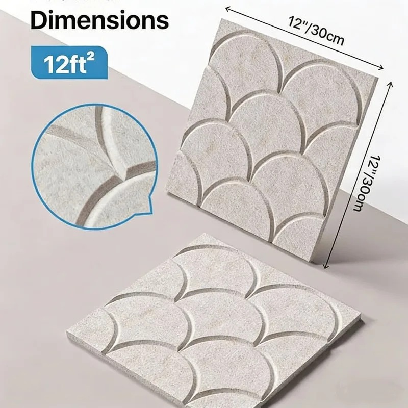 Kare Ses Geçirmez Duvar Paneli - Wall Panel 3D Texture incelemesi ve fiyatı