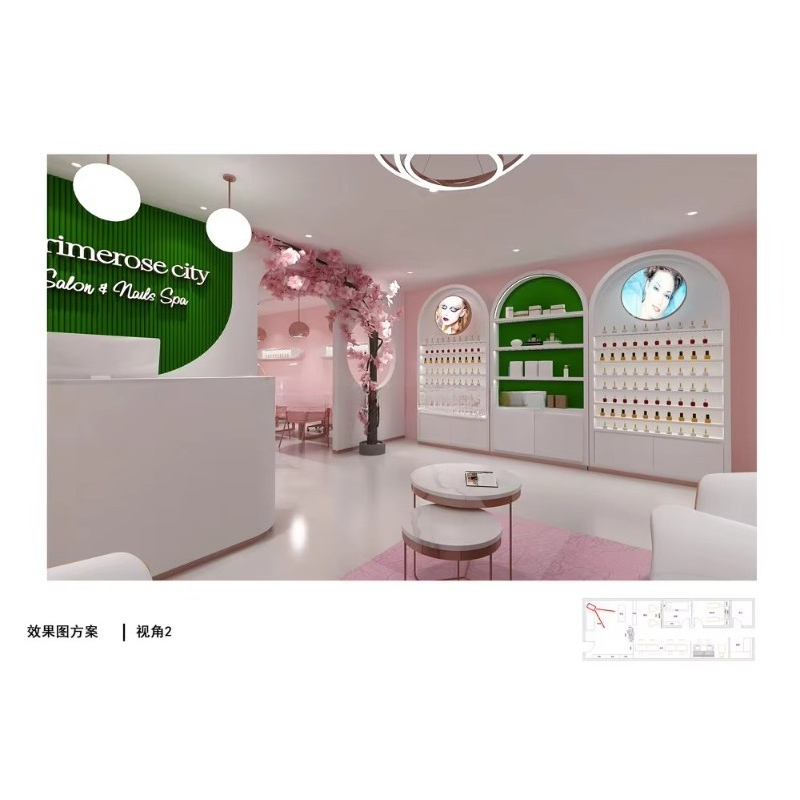 Tırnak Salonu İçin Özel Modern - Interior Design Nail Salon incelemesi ve fiyatı