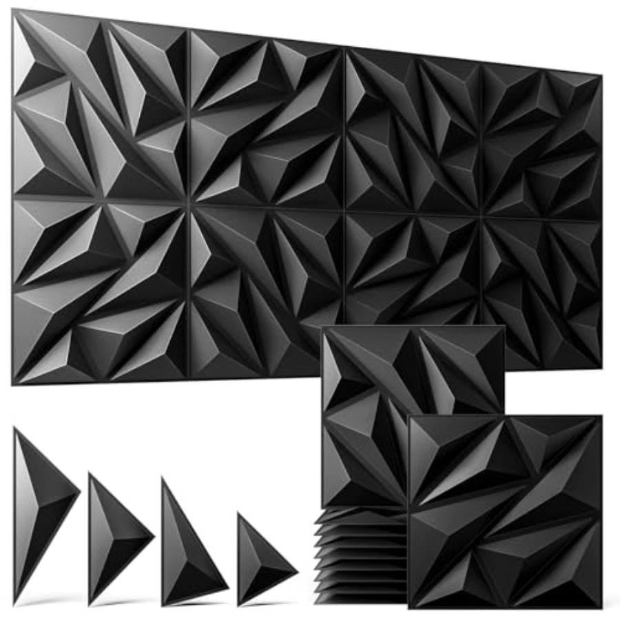3D Duvar Panelleri Siyah Paket - Wall Panel 3D Texture incelemesi ve fiyatı