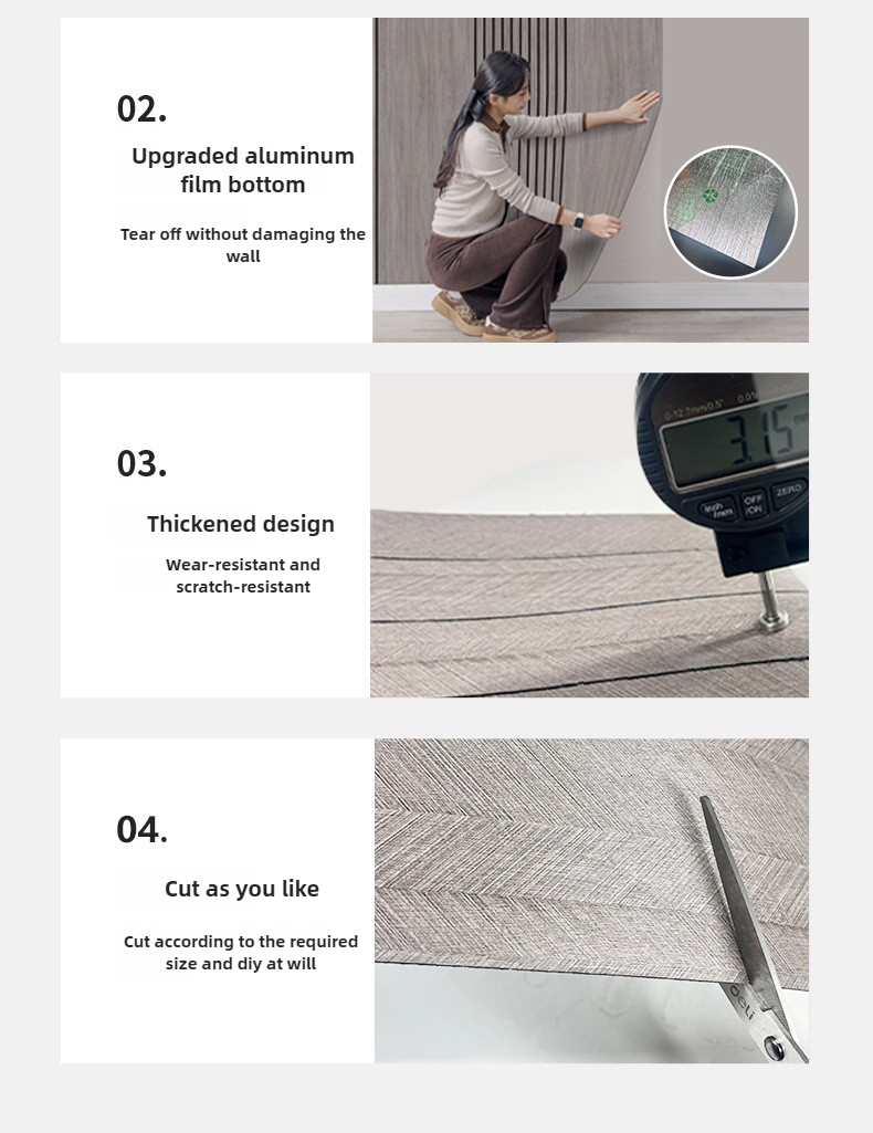 Dokulu 3D Duvar Panelleri Ahşa - Wall Panel 3D Texture incelemesi ve fiyatı