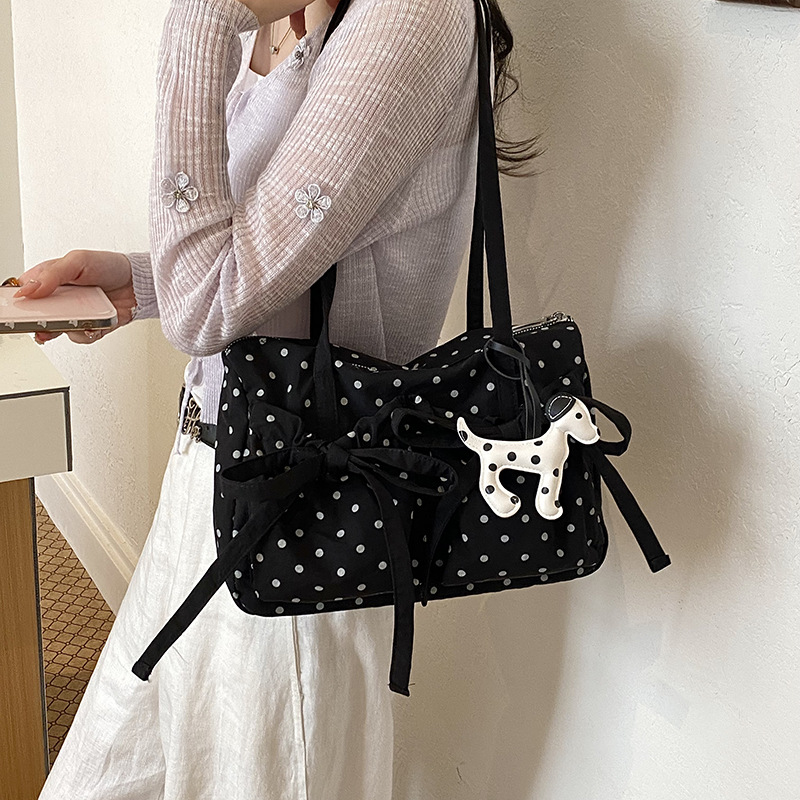 Yeni Moda Puantiyeli Tote Çant - Interior Design Style incelemesi ve fiyatı