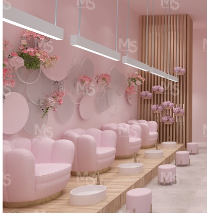 MS-DISPLAY Dayanıklı Tırnak Sa - Interior Design Nail Salon incelemesi ve fiyatı