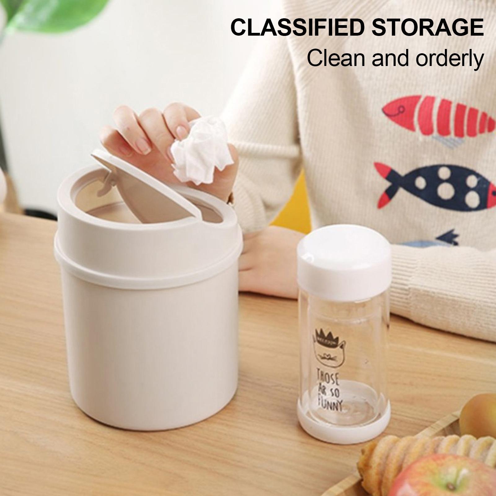 Mini masaüstü çöp kutusu küçük - Interior Design Your Home incelemesi ve fiyatı
