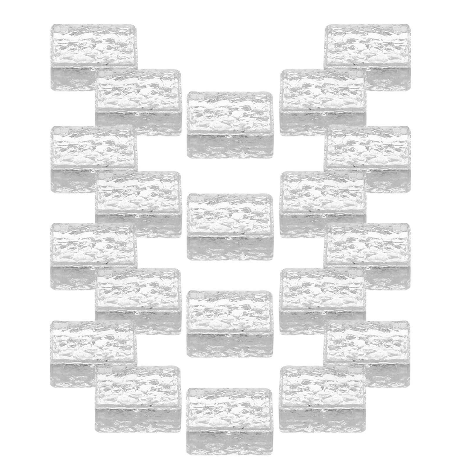 20 adet kristal cam Mini tuğla - Interior Design Elements incelemesi ve fiyatı
